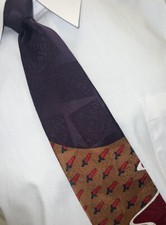 Tabasco Hot Pepper Sauce Chili Pepper Mens Neck Tie 100% Silk Made In USA
