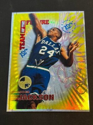 Box 2: 1994-95 TSC Members Only SILVER BORDER PROOF Jim Jackson Mavericks