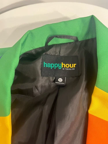 Tispy Elves Happy Hour short sleeve Pride jacket with matching socks image 6