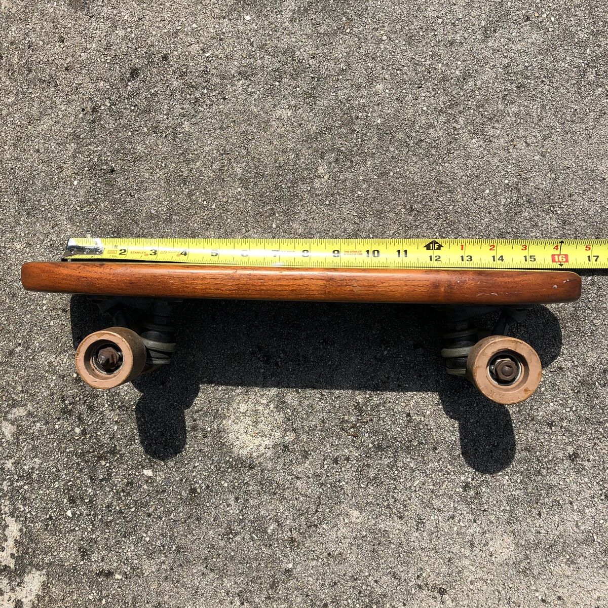 Vintage 1970s Skateboard Super Clay Wheels Side Walk Surfer 60s