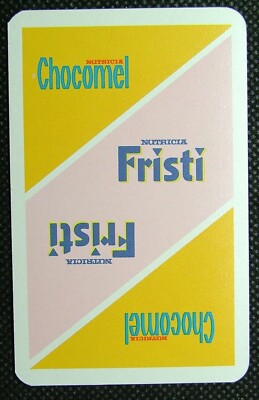 1 x Joker playing card single card Dutch Chocomel Nutricia Fristi ZJ 267