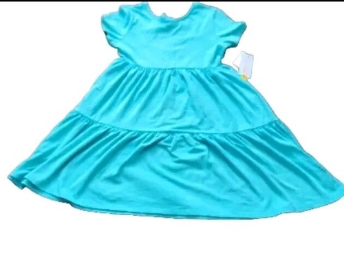 Cat &Jack Responsible Style Girl's Short Sleeve Side Pockets Dress Sz L (10/12) - Picture 11 of 11