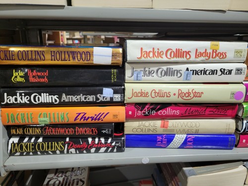 Lot of 10 Hardcover Books by Jackie Collins - Random Mix - Picture 4 of 4