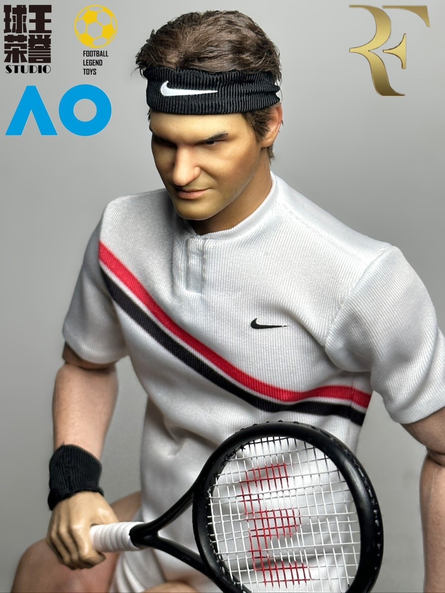 custom 1/6 scale Roger Federer Male Model for 12'' Action Figure