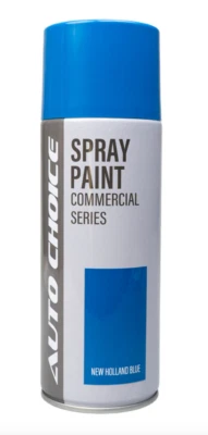 AUTOCHOICE NEW HOLLAND BLUE Tractor Digger Machinery Aerosol Spray Paint 400ml