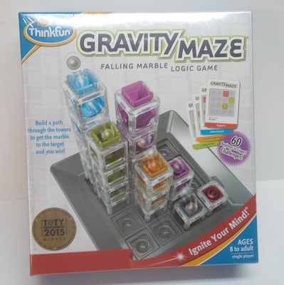 ThinkFun Gravity Maze Marble Run Brain Game STEM Toy Boys Girls brand new sealed