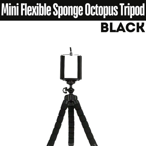Universal Mobile Phone Mini Tripod Octopus Style Sponge Stand For Camera/Phone - Picture 9 of 11