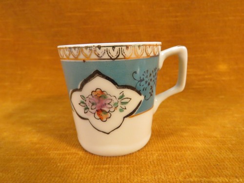 Vintage Occupied Japan Mini Demitasse Cup & Saucer - Picture 7 of 10