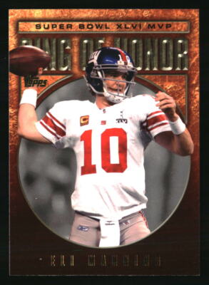 Eli Manning ROH 2012 Topps #RH46-EM FOOTBALL Card