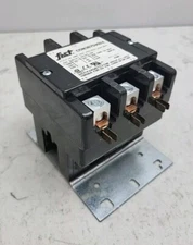 Fast CON3075V024 Definite Purpose Contactor 3 Pole 75 FLA 90A RES Coil 24 Vac