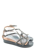 ALAïA Riemchen-Sandalen Damen Sandalen Gr. DE 39 schwarz Casual-Look
