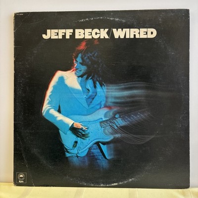 Jeff Beck / Wired  Vinyl LP 1976 Epic Record PE-33849 / Ultrasonic Cleaned