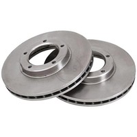 2 Bremsscheiben BelüFtet Ø 255 Mm 25 Mm A.B.S. FüR U.A. Toyota Hiace