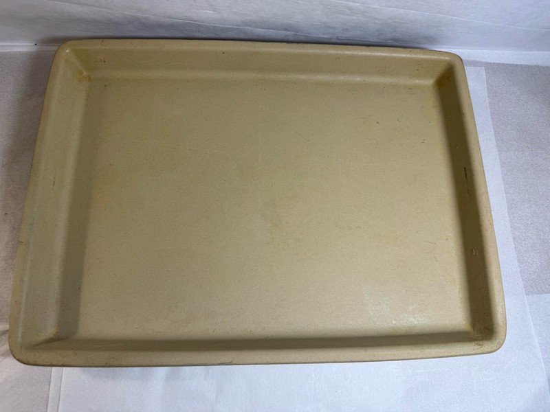 Pampered Chef Family Heritage Stoneware Large Bar Pan VGC
