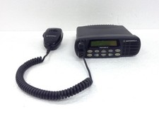 Motorola CDM1550-LS Mobile Radio AAM25KKF9DU6AN w/ GCN6114B Head  Mic WORKING