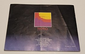 Manual de instrucciones Rygar SOLAMENTE - RYGAR - Nintendo NES - Tecmo 