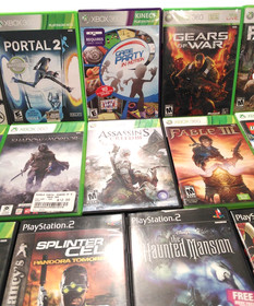 Lot Of 17 Video Games Sony PlayStation 2 Sony Playstation 3 Xbox 360 Xbox One