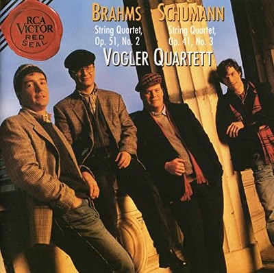 Brahms, String Quartet No. 2 / Schumann, String Quartet No. 3 -  CD L7VG The