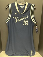 New York Yankees Starter Navy Fast Track V Neck Dress WOMENS SIZE M SALE NWT