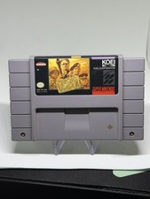 Operation Europe Path To Victory 1939-45 SNES Authentic Tested Working OEM Cart
