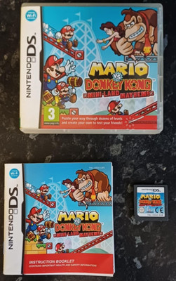 Nintendo DS Mario vs Donkey Kong Mini Land Mayhem Videospiel 3+