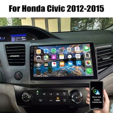 Apple Carplay For Honda Civic 2012-2015 9" Android 15 Car Stereo Radio GPS BT FM