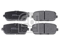 Febi Bilstein Bremsbelagsatz, Scheibenbremse Hinten FüR Mazda