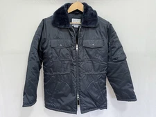 Vintage Sears Work Leisure Parka /Bomber/ Flight Jacket - Men Small Blue