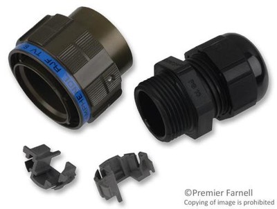 1pc Amphenol Pcd RJFTV6G Modular Connector, Rj45 Plug, 1 X 1 (Port), 8P8C,