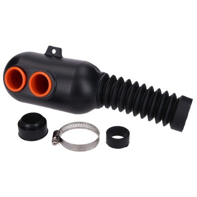 Lufi Airbox Racing Luftfilter für Motorräder mit Geräuschdämpfung & Wetterschutz