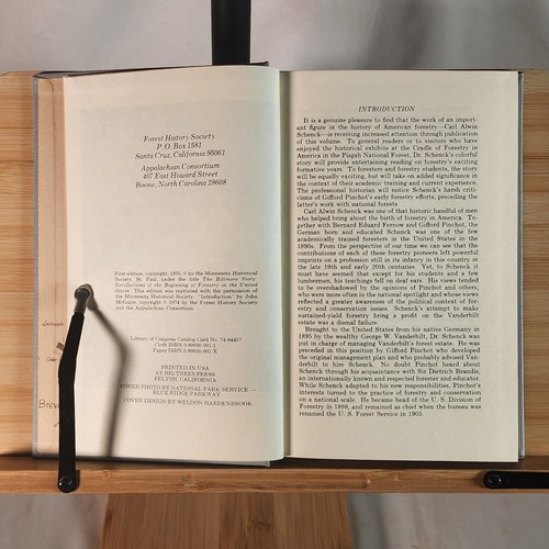 The Birth of Forestry in America: Biltmore Forest School 1898-1913, 1974 Reprint - Picture 6 of 8