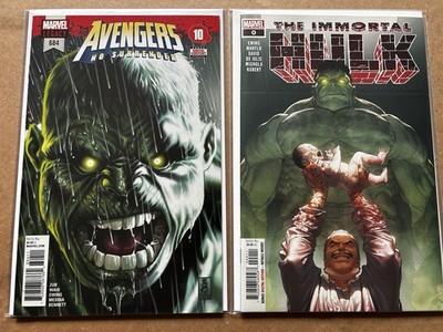 The Avengers #684 (Marvel Comics May 2018) & Immortal Hulk 0