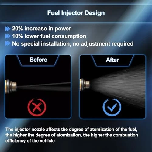 Fuel Injector 4 Holes Replacement for Mazda B2500 2.5L 1998–2001 Foto 4 de 4