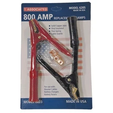 ASSOCIATED EQUIP 6205 Battery Clamp,Parrot Jaw Type 3MJU1