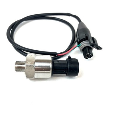 30 PSI Universal 5v Pressure Transducer Sender Sensor with Wiring Connector -...