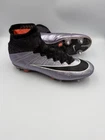 Nike Mercurial Superfly ACC Purple Metallic Football Soccer Cleats Carbon US11