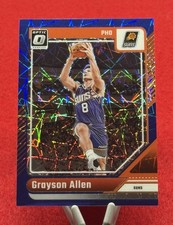 Grayson Allen -2024-25 Panini Optic Basketball -Blue Velocity Prizm #90 -Suns