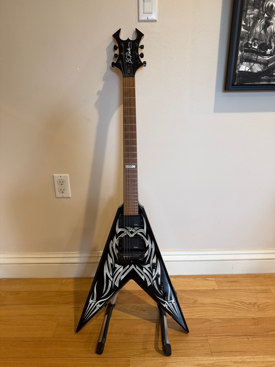 B.C Rich KKV Kerry King V BCリッチ ケリーキング BC Rich Kerry King Signature KKV Flying V Black | eBay