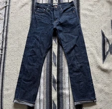 The Unbranded Brand Selvedge UB301 14.5oz Jeans Dark Wash Size 32 Straight