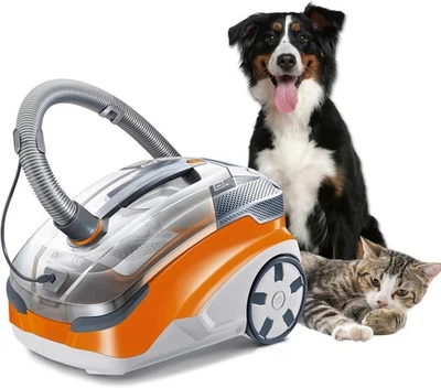 Thomas Aqua + Animal Et Famille 1700 W Cylindre Sec Et Humide Sac - Photo 1/3