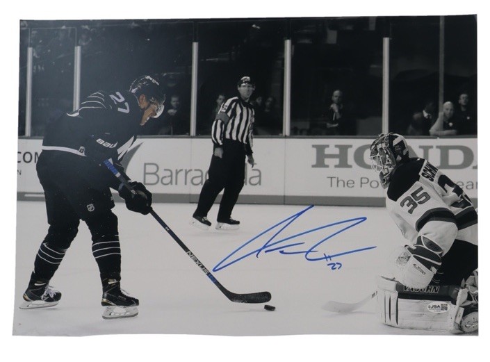 Anders Lee New York Islanders 14x20 Signed Original NHL Photo JSA Authenticated