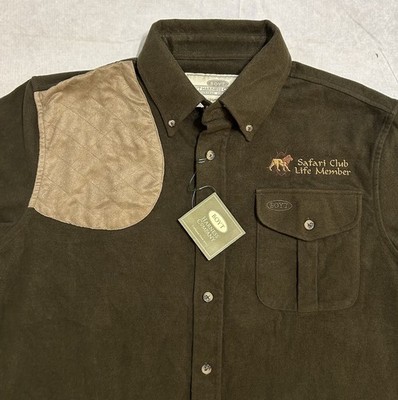 NWT Safari Club International Life Member Boyt Harness Shooting Shirt Men s S