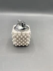 Vintage Fenton White  Hobnail Milk Glass Table Lighter