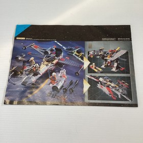 Lego Star Wars X-wing Fighter 7140 Instruction Booklet Only