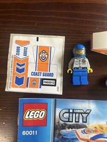 LEGO City Coast Guard Patrol 60011 *Incomplete Missing Parts