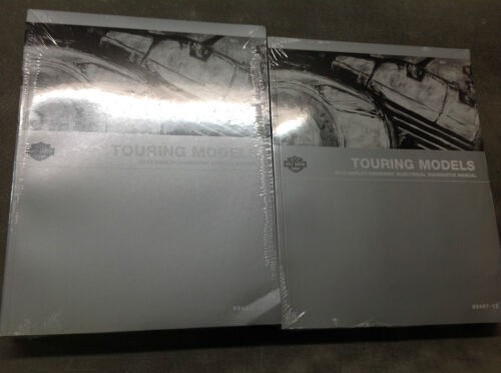 2012 Harley-Davidson Touring Modelle Service Reparatur Werkstatt Handbuch Set-image