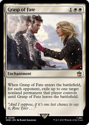 Grasp of Fate - Near Mint MTG Universes Beyond: Doctor Who