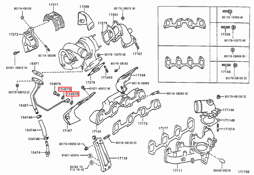 Genuine Toyota LandCruiser 105 Series HZJ Washer Gasket Set x4 - Picture 7 of 20
