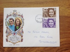 GB Wedding of HRH Princess Anne First Day Cover 1977 Peterborough Pmk