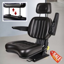 Traktorsitz "gefedert" Treckersitz, Schleppersitz Sicherheitsgurt Armlehnen NEU